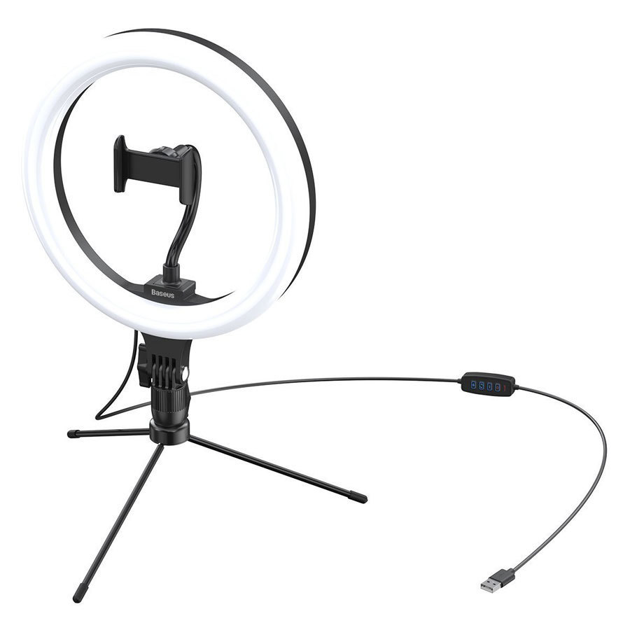 Baseus Ring Light LED Mobilholder til Livestream