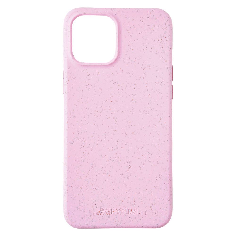 Se GreyLime iPhone 12 Pro Max Biodegradable Cover, Pink hos Powerbanken.dk