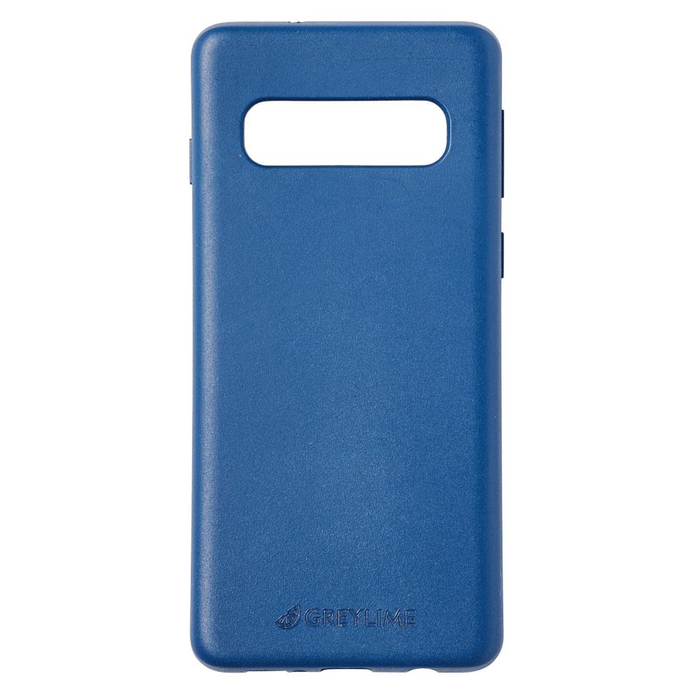Billede af GreyLime Samsung Galaxy S10 miljøvenligt cover, Blå