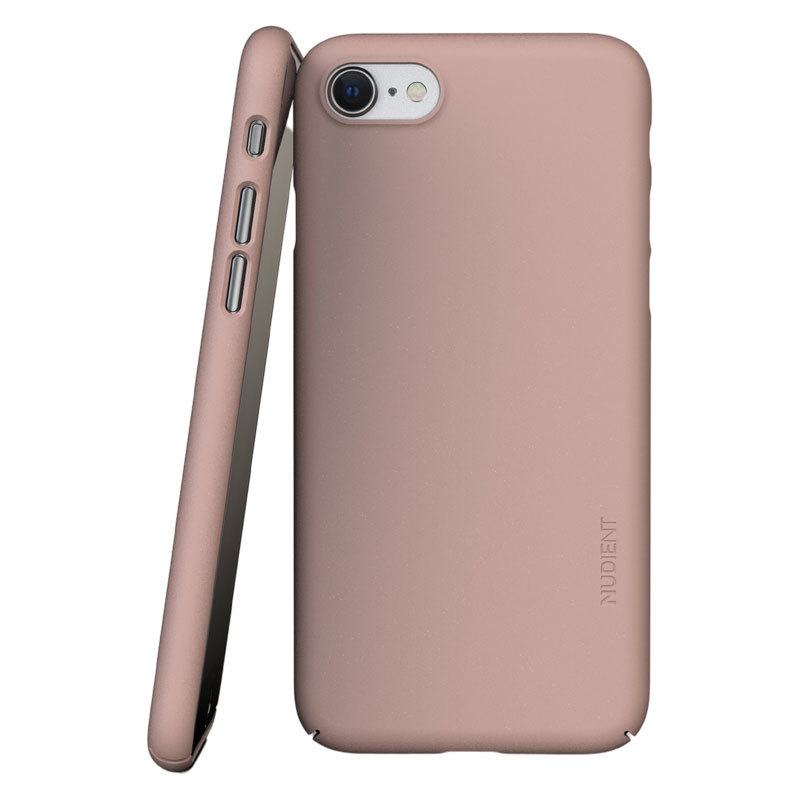 Se Nudient Thin Precise V3 iPhone 7/8/SE Cover, Dusty Pink hos Powerbanken.dk