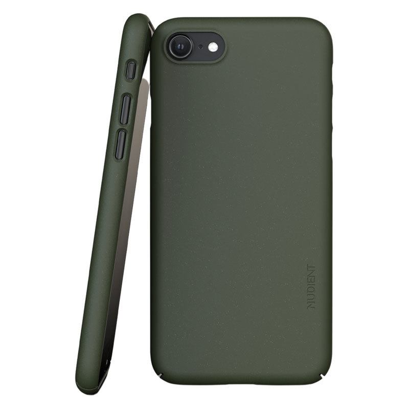 Nudient Thin Precise V3 iPhone Cover, Pine Green Powerbanken.dk