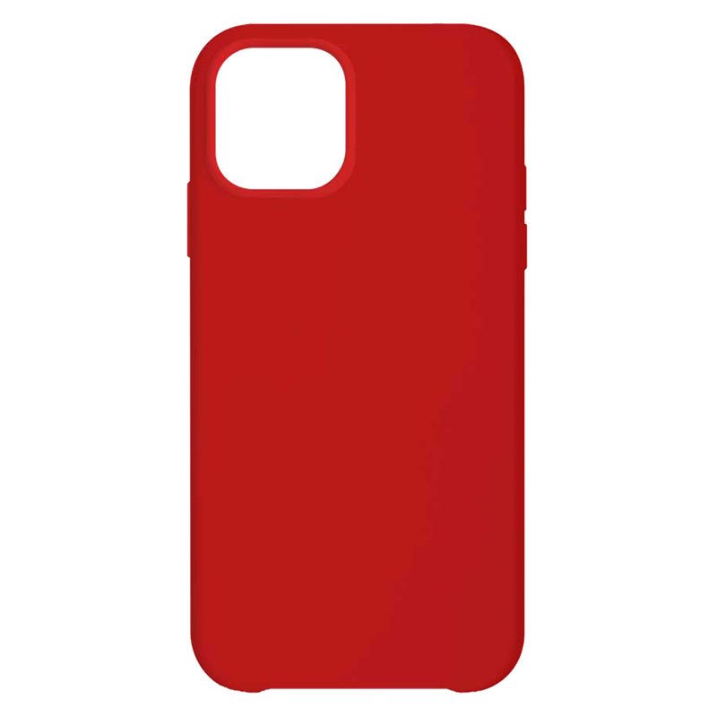 Se Key iPhone 12 Mini Silikone Cover, True Red hos Powerbanken.dk