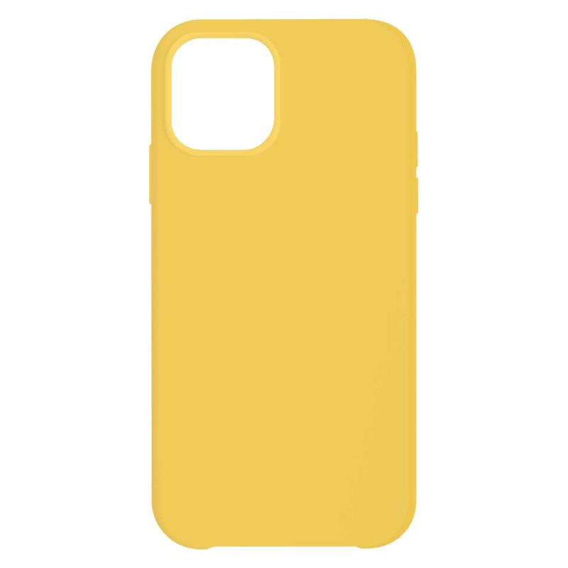 Se Key iPhone 12 Pro Max Silikone Cover, Misty Yellow hos Powerbanken.dk