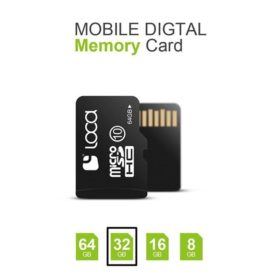 Micro SD kort mobil, tablet og kamera. 16GB og op. 1-2 dages levering.