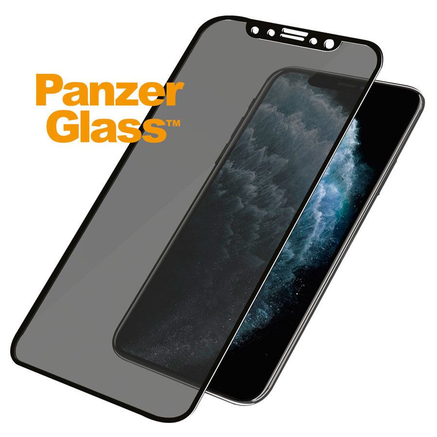 PanzerGlass iPhone X/Xs/11 Pro Privacy Skærmbeskyttelse, Sort Kant