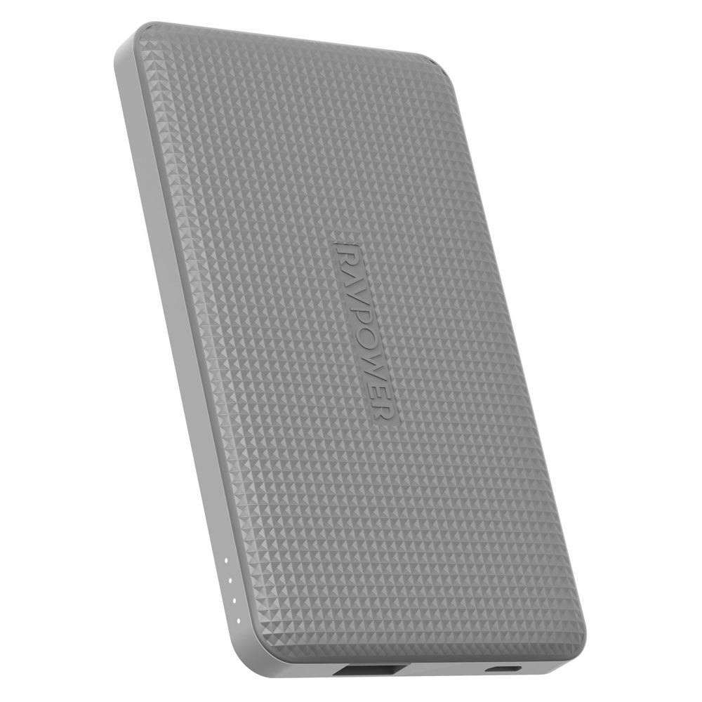 RAVPower Blade Series 5.000 mAh Powerbank, Grå