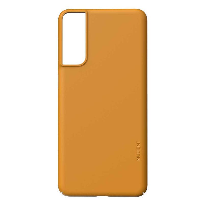 Se Nudient Thin Precise V3 Samsung Galaxy S21+ Cover, Saffron Yellow hos Powerbanken.dk