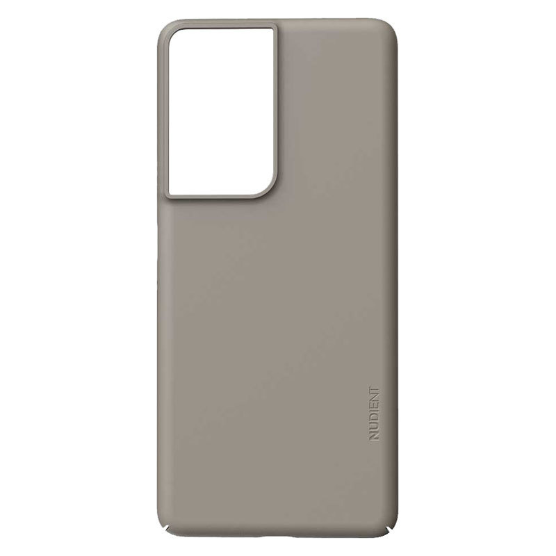 Se Nudient Thin Precise V3 Samsung Galaxy S22 Ultra Cover, Clay Beige hos Powerbanken.dk