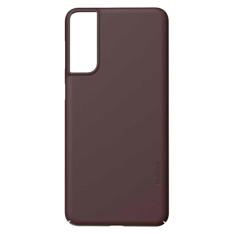 4: Nudient Thin Precise V3 Samsung Galaxy S22+ Cover, Sangria Red