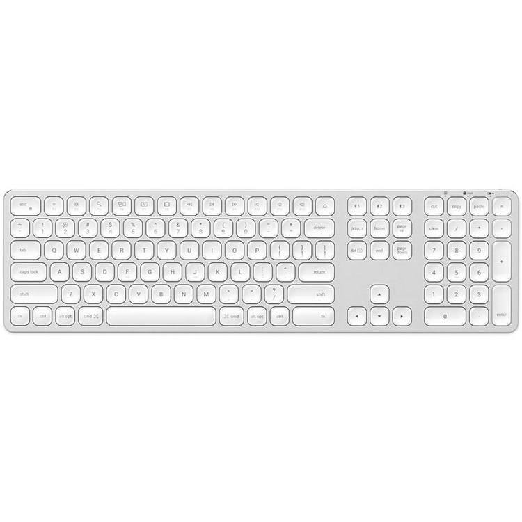 Billede af Satechi trådløs tastatur til MacBook og iMac med Æ, Ø og Å, Sølv hos Powerbanken.dk