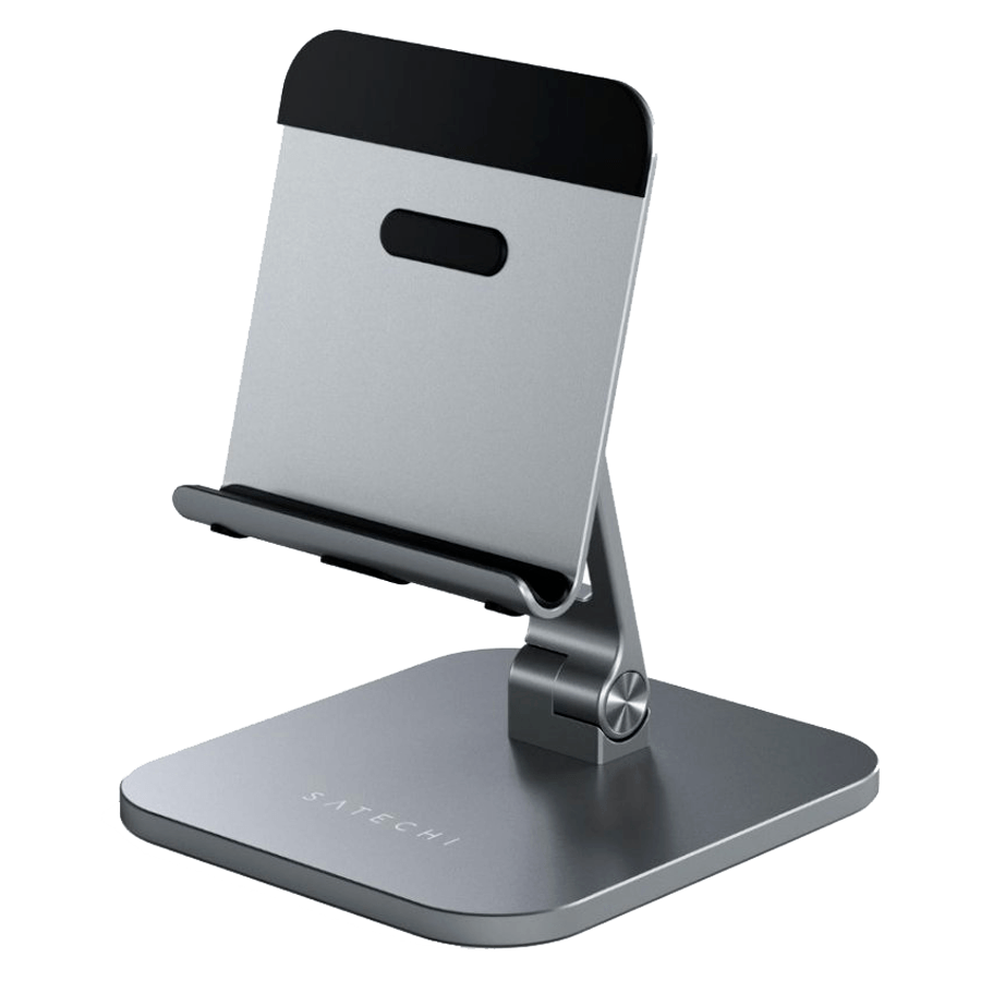 Satechi Aluminium Stander til tablet og smartphone, Space Grey