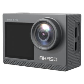 AKASO Brave 8 4K/60fps 48MP action camera, 10m IPX8 vandtæt 