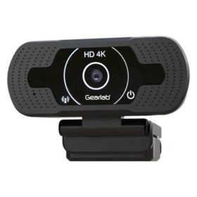 Gearlab G63 HD Webcam, Sort