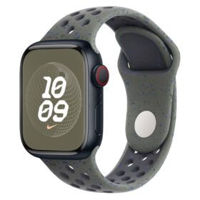 Lippa Apple Watch FLOUR silikonerem 42/44/45/49, Grøn