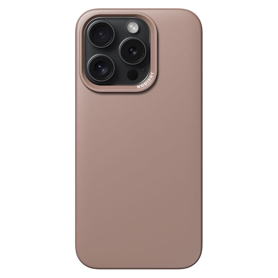 Billede af Nudient Thin iPhone 15 Pro MagSafe mobilcover, Dusty Pink