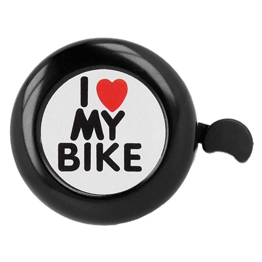 Billede af Forever "I Love My Bike" Ringeklokken Til Cykel, Sort hos Powerbanken.dk