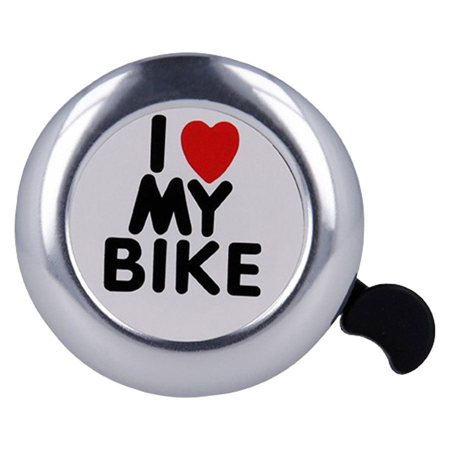 Se Forever "I Love My Bike" Ringeklokken Til Cykel hos Powerbanken.dk