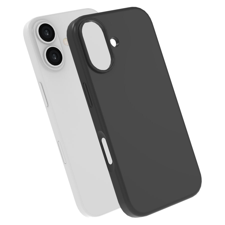 Lippa iPhone 17 Silikone Cover MagSafe, Sort billede